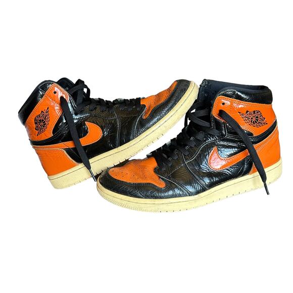 Jordan 1 Shattered Backboard 3.0 Mens High Top Orange 9.5 main image 4